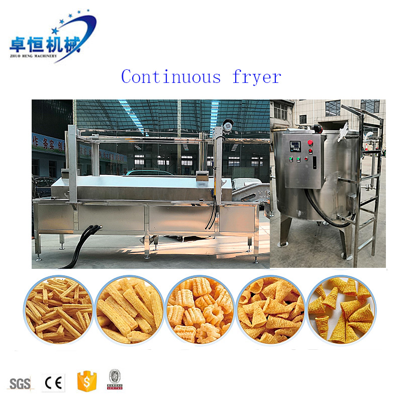 120-250kg/h Frying snack food production line - Image 2