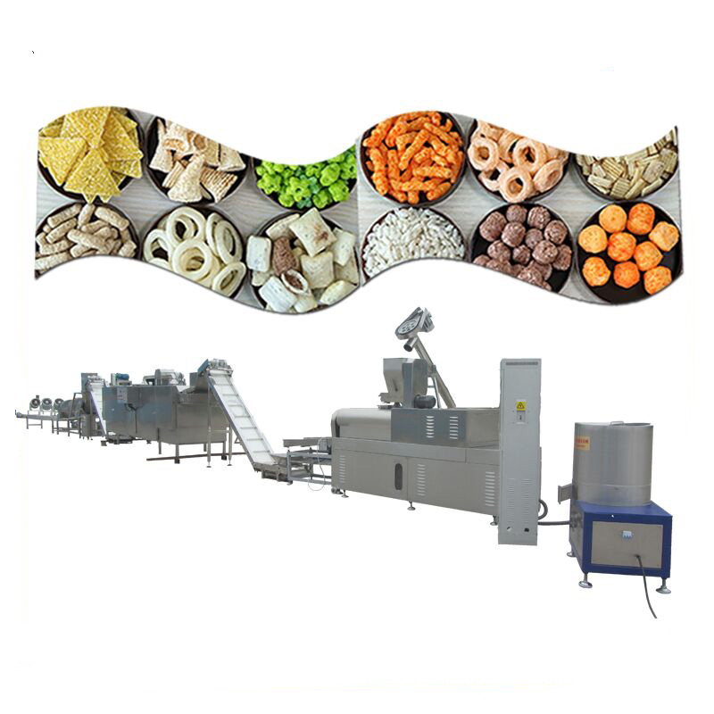 120-500kg/h puffed snack food machine line - Image 3