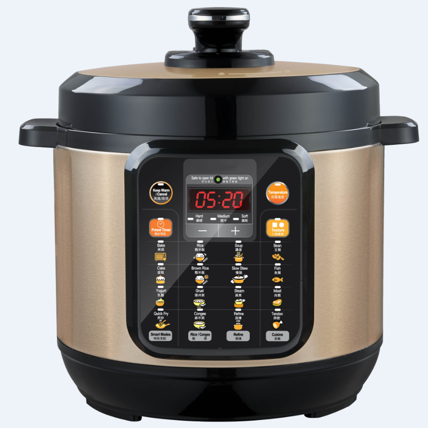 8L Electric Multi-Cooker with Presets