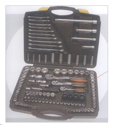 120-Piece Socket Set with 1/4, 3/8, and 1/2 Inch Drives
