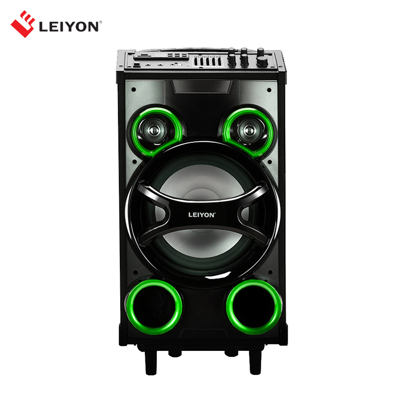 120W Portable trolley speaker with Karaoke portable speaker with usb port - Image 3