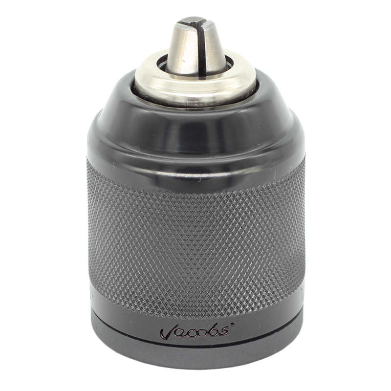 1/2"(13mm) 413-1M ECO Professional Keyless Drill Chuck with Locking System Single Metal Sleeve - Image 2