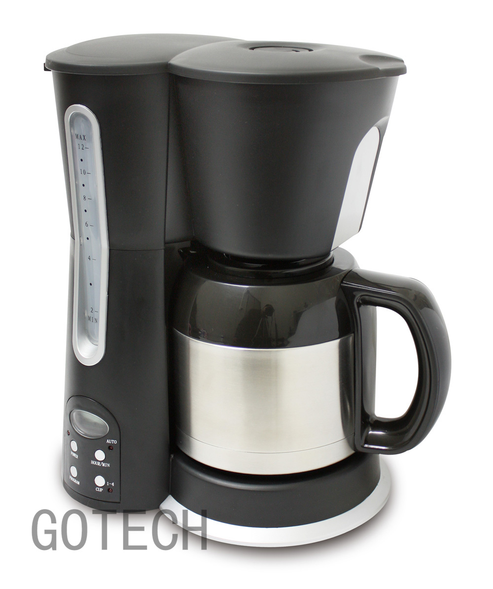 1.25L Electric Drip Coffee Maker with Thermal Carafe