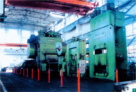 12500-Ton Automatic Hot Forging Press Line