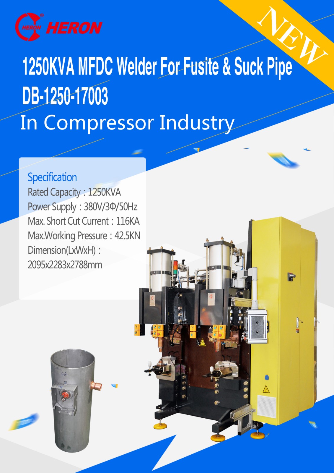 1250KVA MFDC Welder For Fusite & Suck Pipe - Image 2