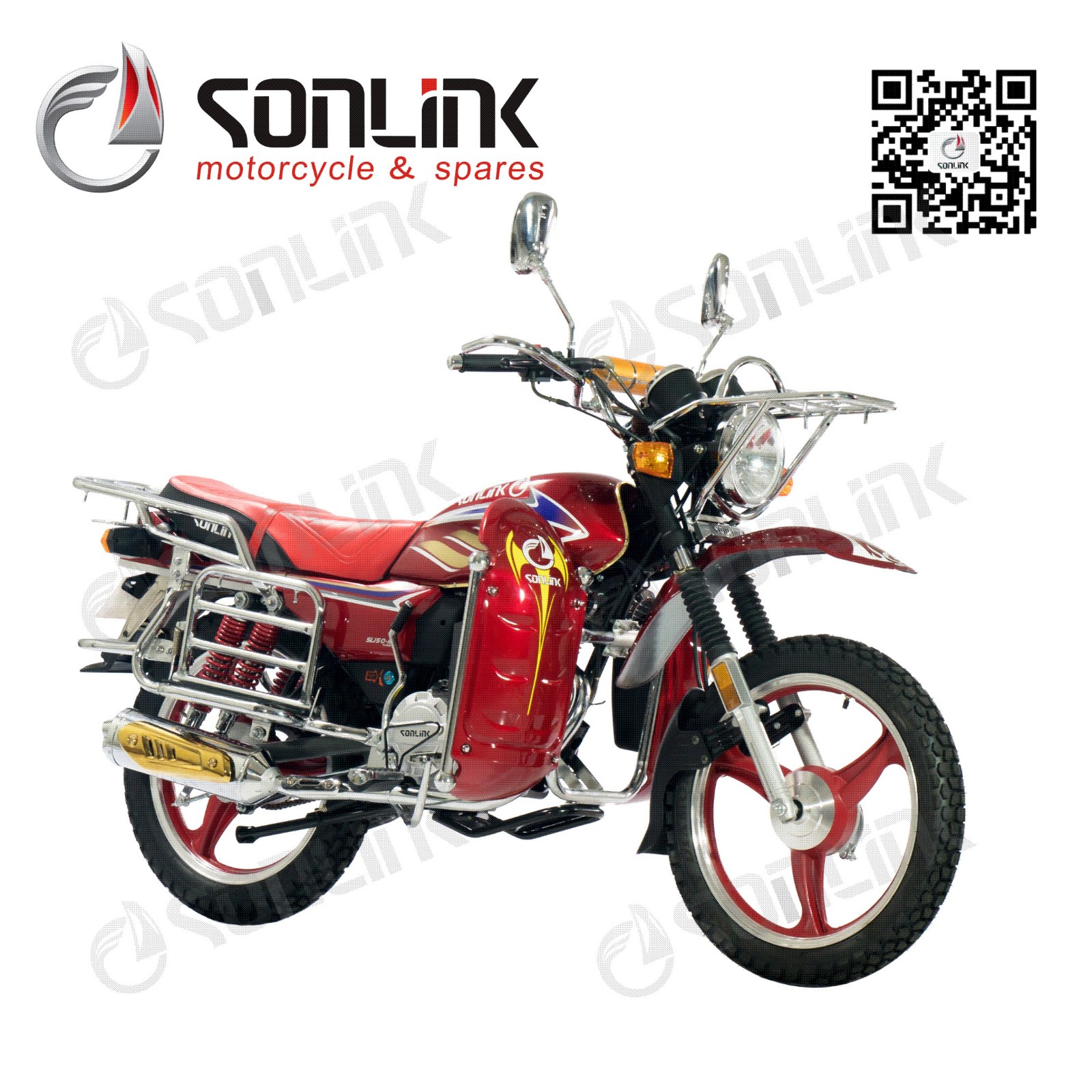 125/150cc/200cc off Road/High Class Alloy Wheel Racing Dirt Bike with MP3 Motorcycle - Image 3