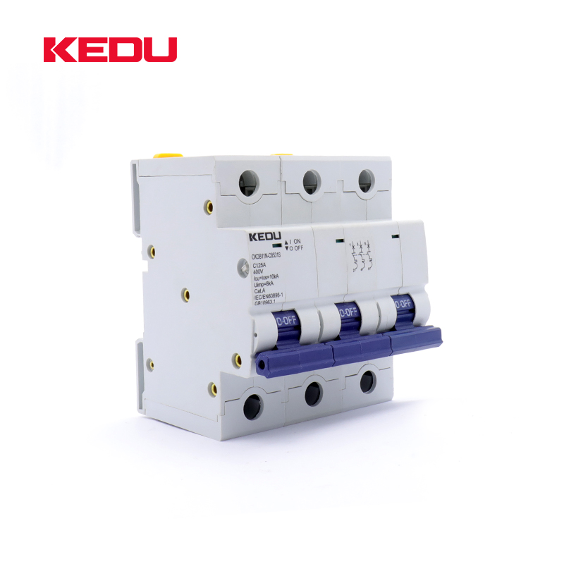 125A AC/DC/PV 3-Pole Circuit Breaker