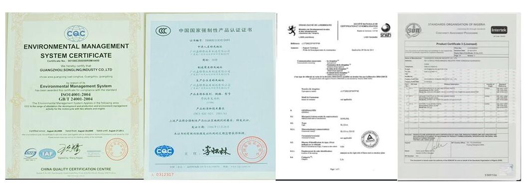International quality and environmental certifications