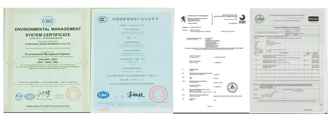 Quality and Environmental Certifications