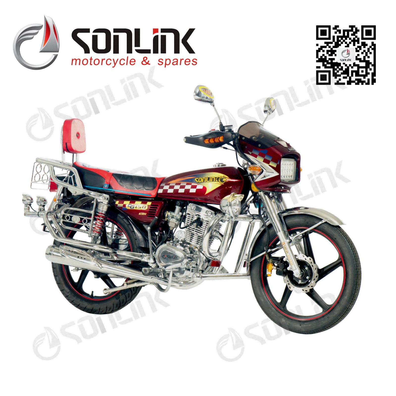 125cc/150cc/200cc Gas Cg Type on/off Street Motorbike/Motorcycle (SL150-D) - Image 3