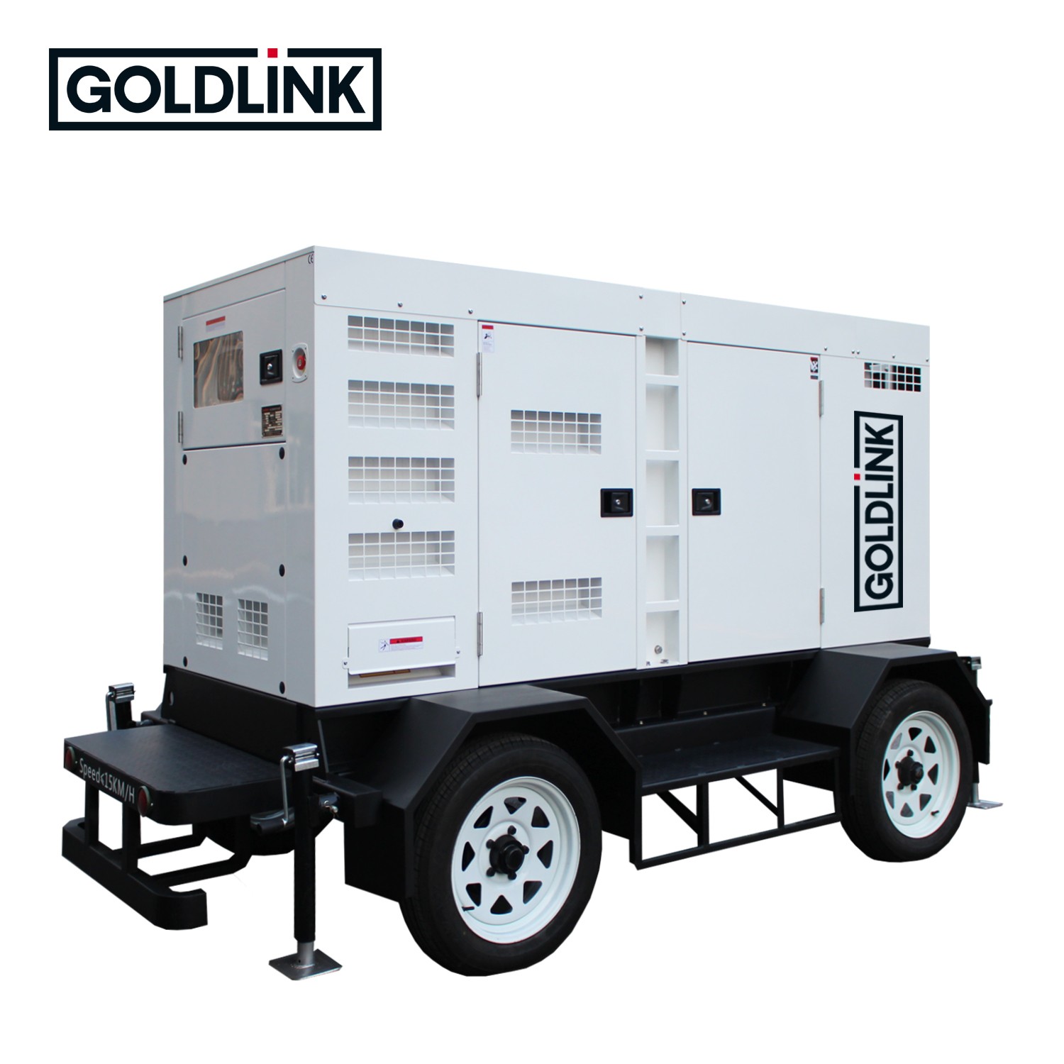 125kVA 100kW Cummins Powered Trailer Type Sound Proof Diesel Generator Sets - Image 3
