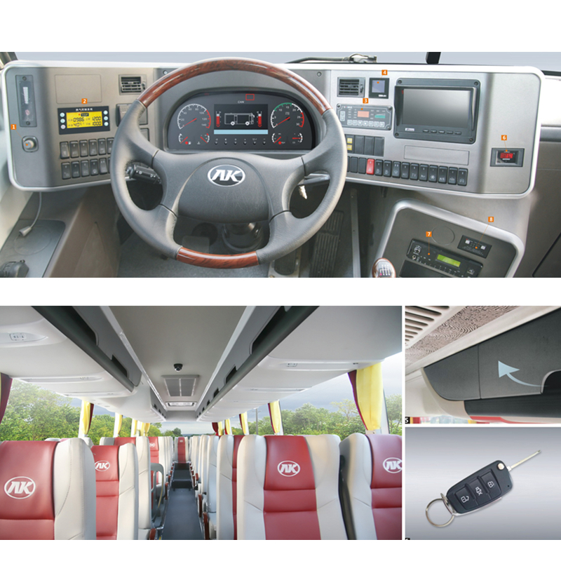 12-Meter Luxury Long-Distance Travel Bus