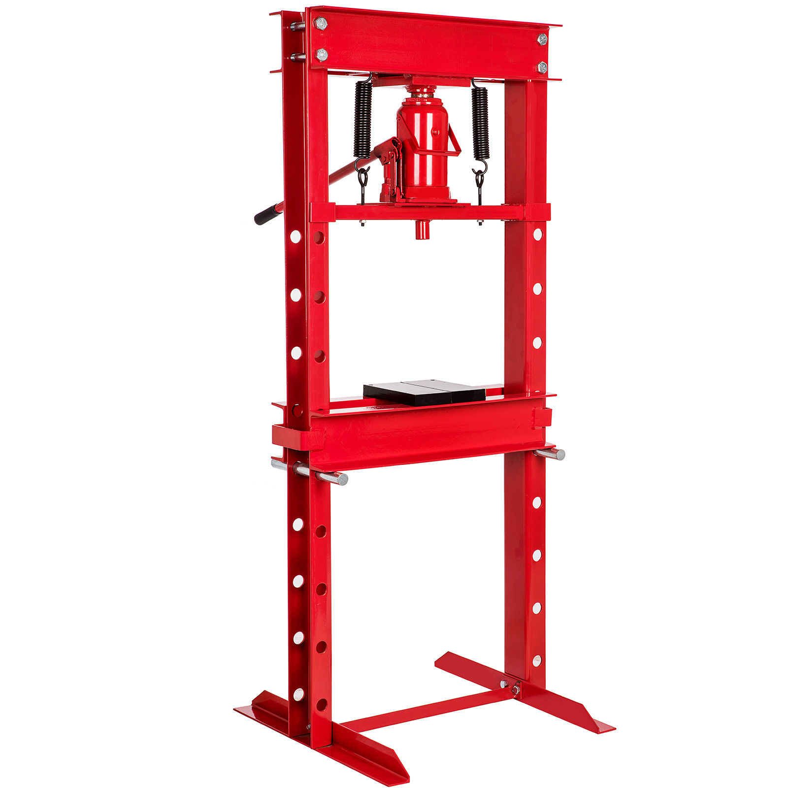12T hydraulic shop press with bottle jack - Image 2