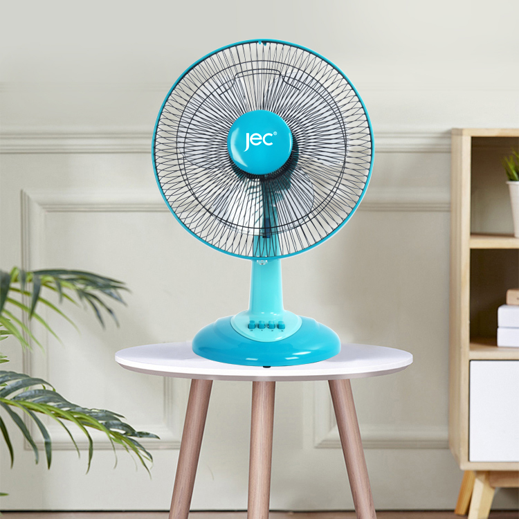 12-inch table fan with safety grill