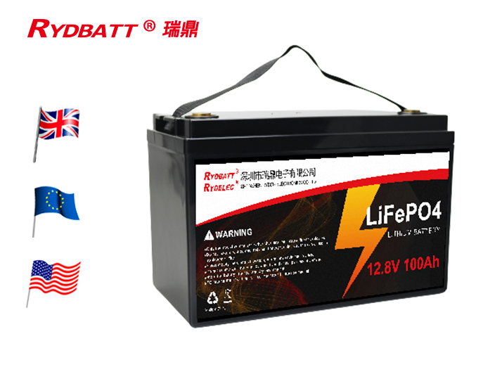 12V 100Ah LiFePO4 Lithium Battery Rechargeable 2000cycles Built In BMS - Image 2