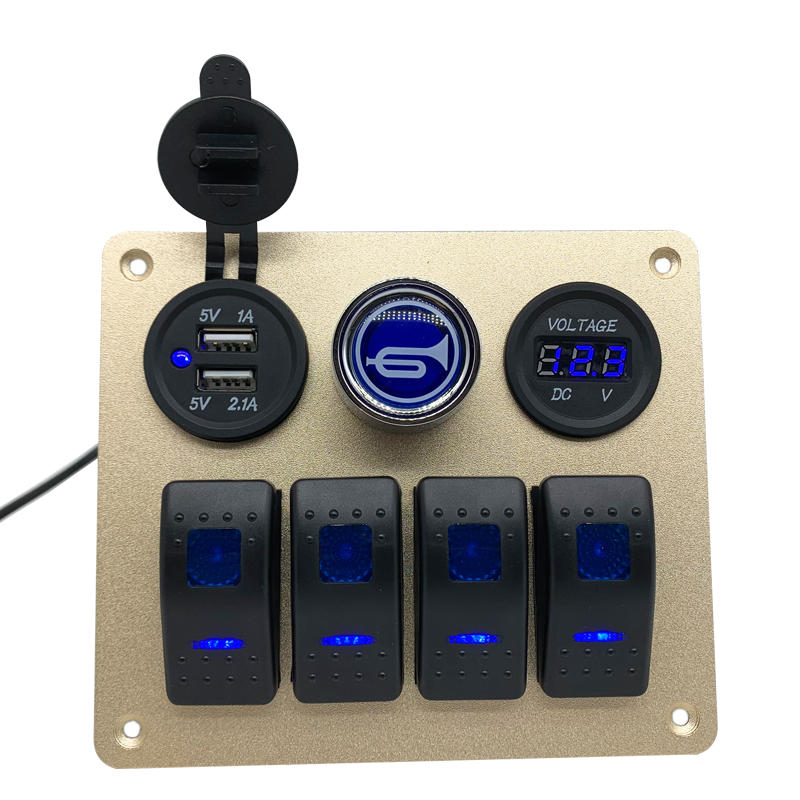 Integrated USB and Voltmeter Details
