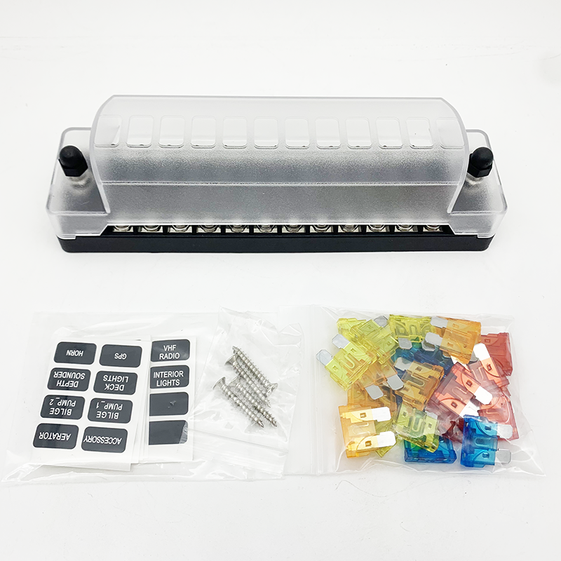 Transparent protective cover and mounting hardware