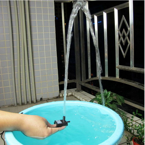 Mini 12V DC Submersible Water Pump 240LPH