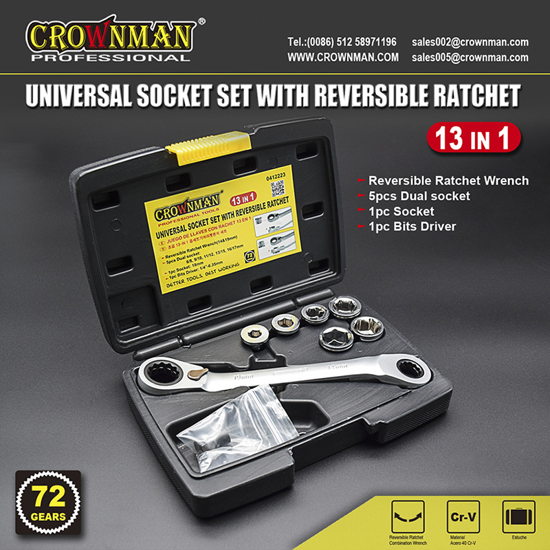 13 in 1 Universal Socket Set - Image 2
