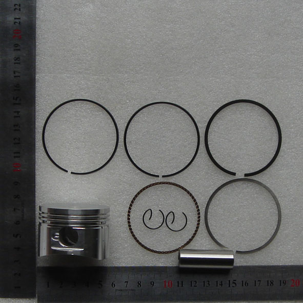 Engine Piston Kit with Rings and Wrist Pin