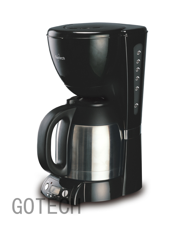 1.35L Electric Drip Coffee Maker with Vacuum Jar