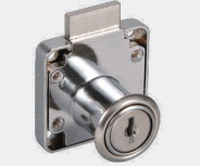 Chrome Cabinet and Drawer Cylinder Lock