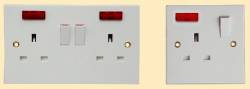 13 Amp Switched Socket with Neon Indicator