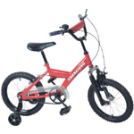 14-Inch Children's Bicycle with Training Wheels