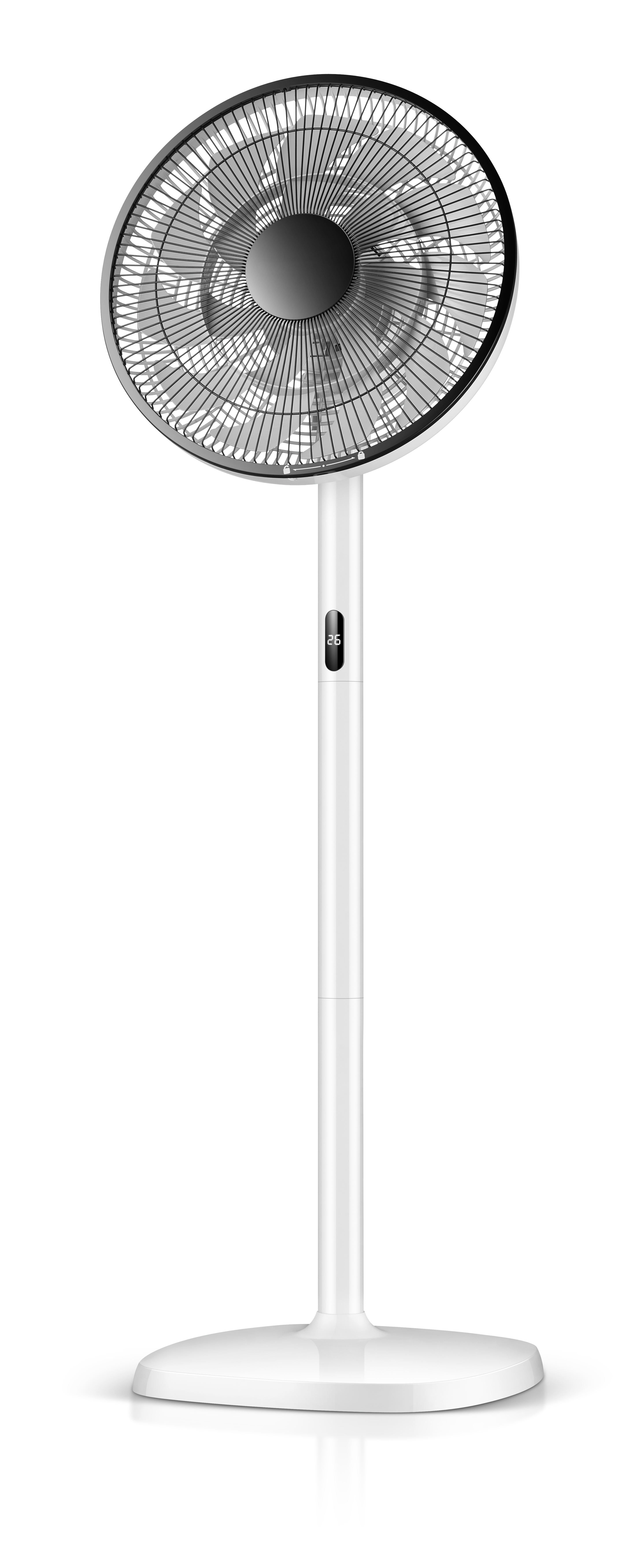 14-Inch Digital Control DC Motor Pedestal Fan