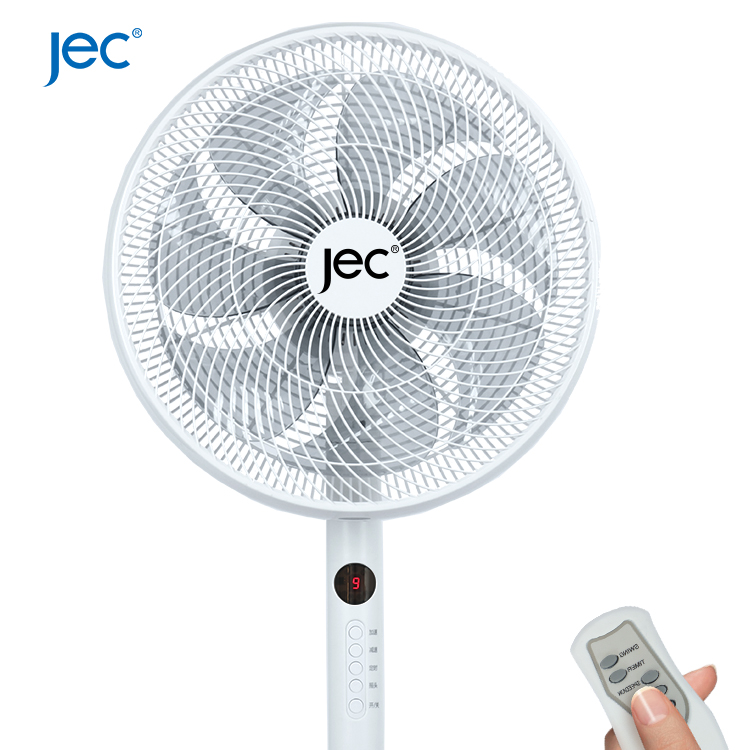 14" Multiple speed Stand fan with Remote control - Image 3