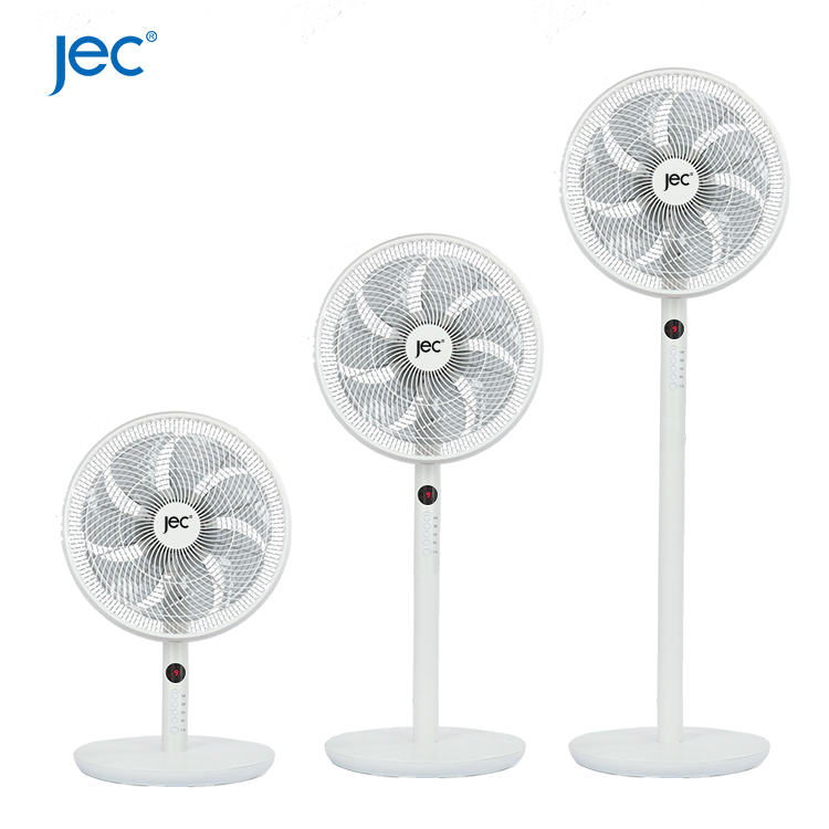 14-Inch Multi-Speed Stand Fan with Remote