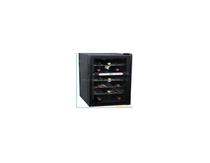 Outdoor Refrigerator with Digital Display and Shelving