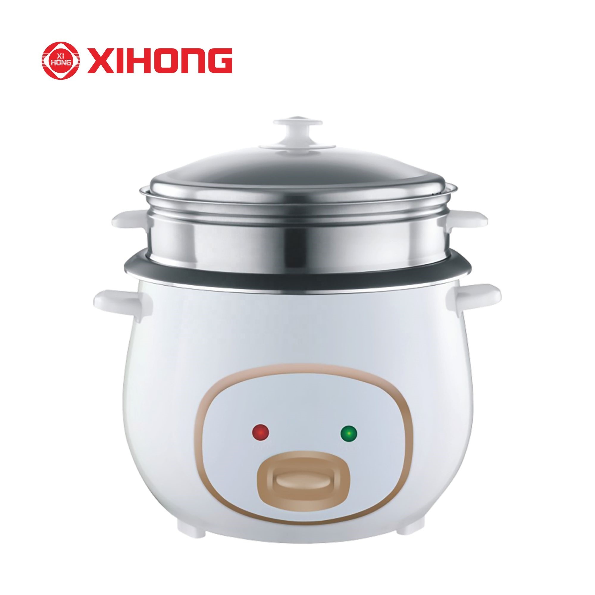 Cylinder Rice Cooker with Plastic Body
