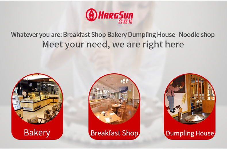 Commercial applications for dough mixer