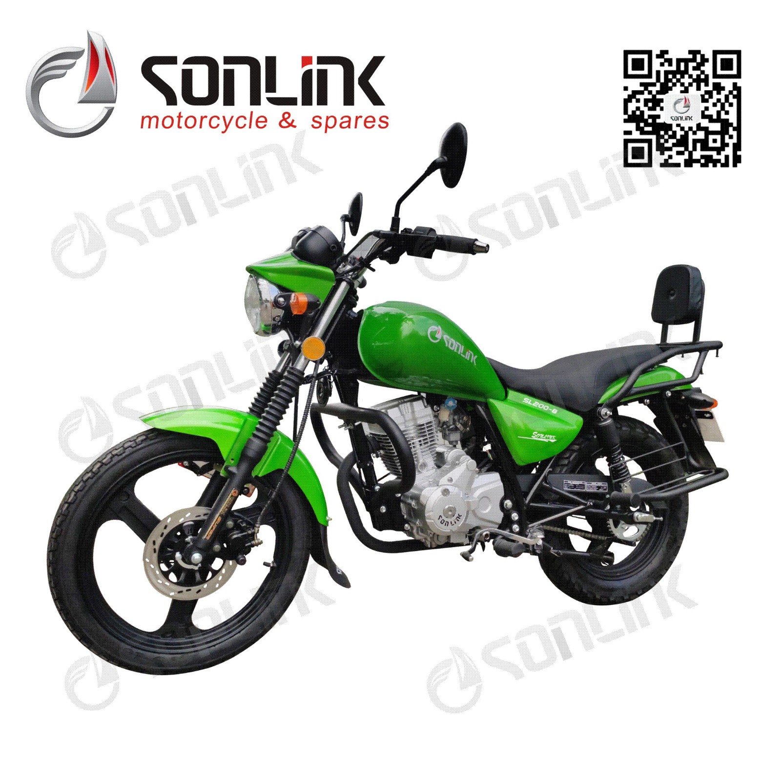 150cc/ 200cc BALANCED SHAFT ENGINE MOTORCYCLE - Image 2