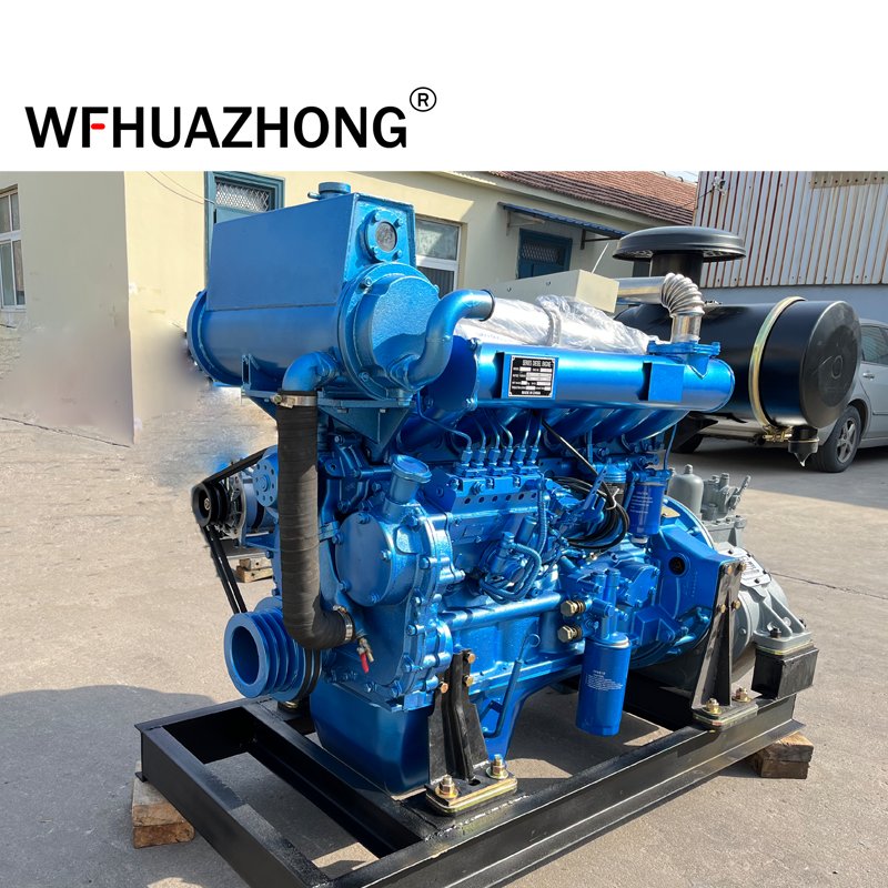 150hp 180hp 200hp 6 cylinders Ricardo marine propulsion engine with gear box for boats - Image 2
