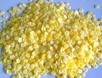 Golden corn flakes