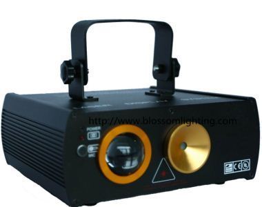 150mW RGY Twinkling Laser Light with 3W RGB LED