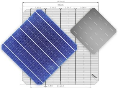 156.75 Mono PERC Solar Cell (5BB-Half) - Image 2