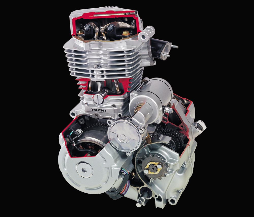 157 FMI Single-Cylinder Motorcycle Engine