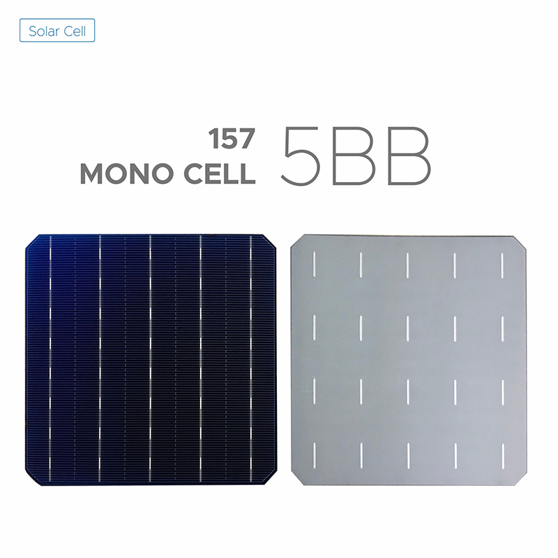 157mm Monocrystalline 5BB Solar Cell