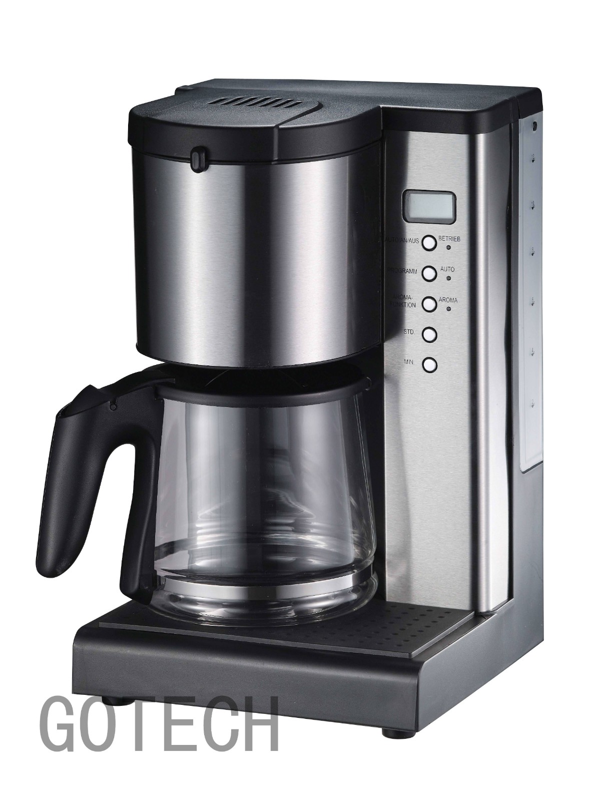 1.5L Electric Drip Coffee Maker with LCD