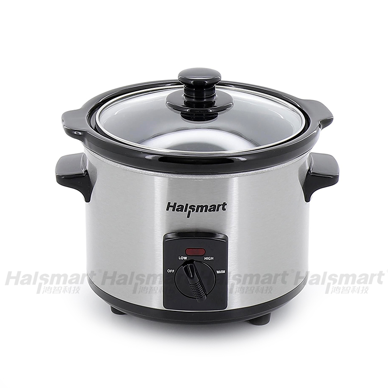 1.5L Round Shape Compact Slow Cooker - Image 2
