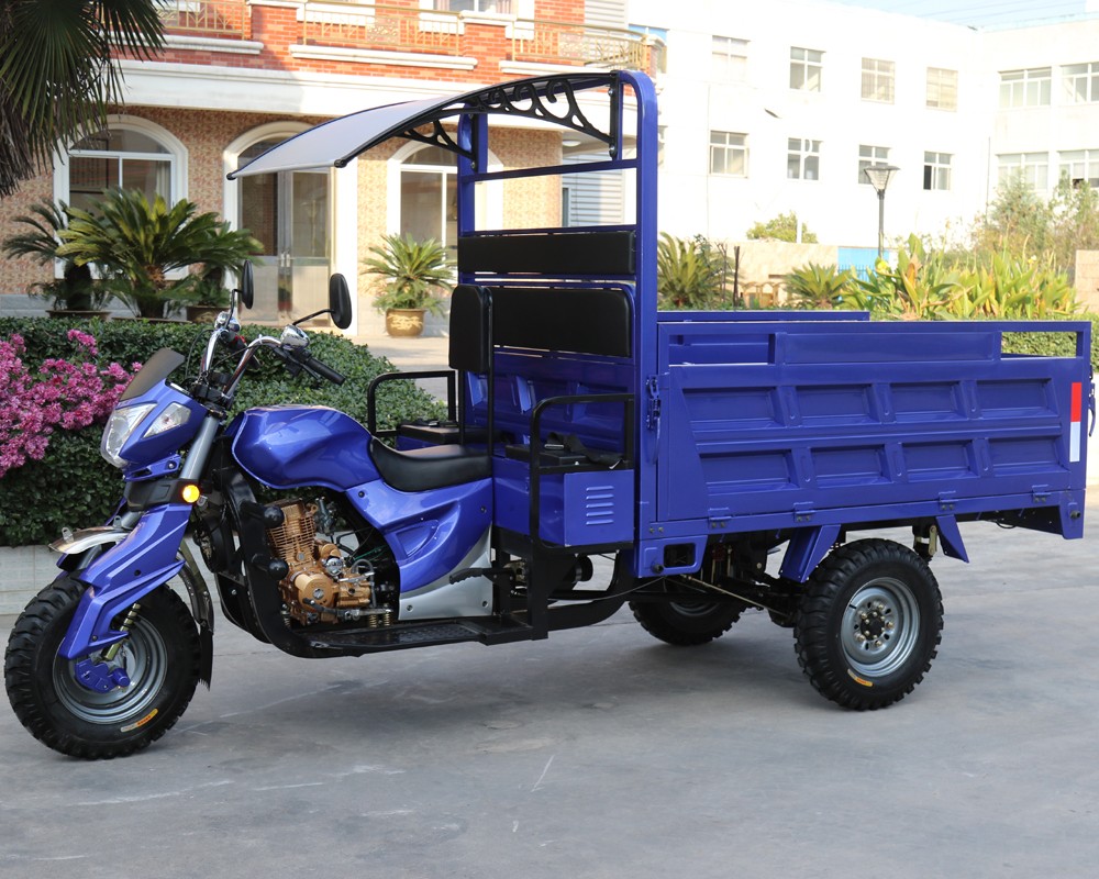 1.5-Ton Gasoline Cargo Tricycle
