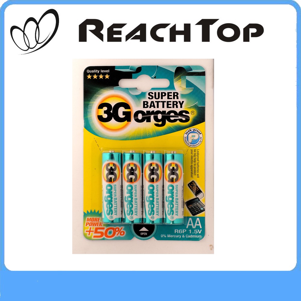 AA R6 1.5V Carbon Zinc Battery