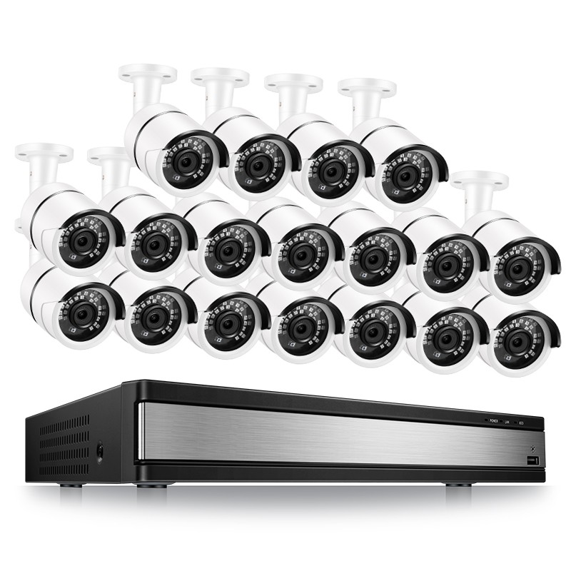 16 channel 1080P Security Surveillance system with metal waterproof outdoor CCTV camera - Image 3