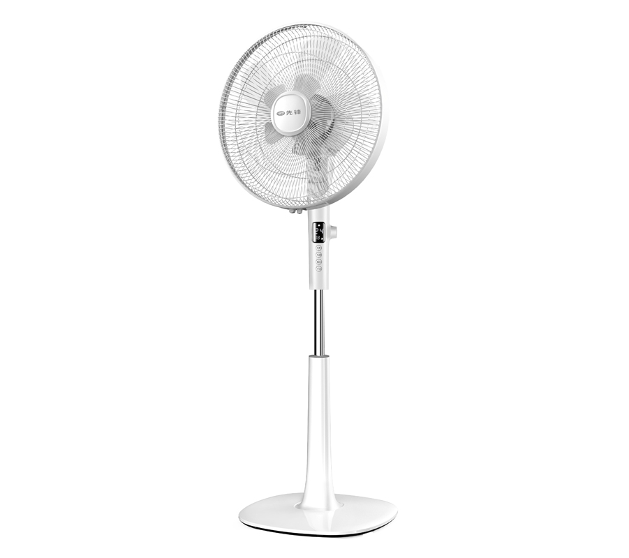Adjustable Height 16-Inch Oscillating Pedestal Fan