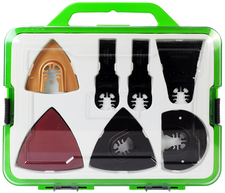 Oscillating Multi-Tool Blade Set - 16 Pieces