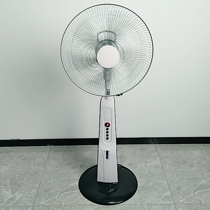 16” rechargeable stand fan with LED light - Image 2