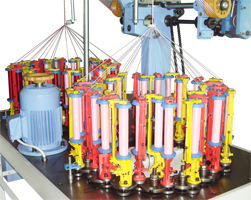 16 Spindle High Speed Lace Braiding Equipment